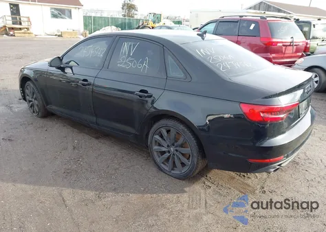 2017 Audi A4 2.0T Premium из США, поврежденный, VIN WAUANAF48HN030512